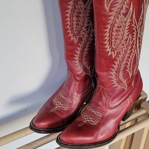 Rioja Red Corral Boots